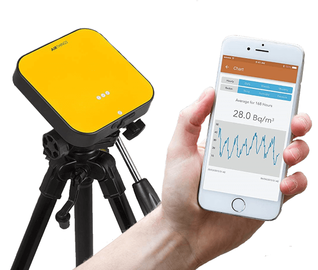 Active Radon Testing Device used by Northwest Radon Detection